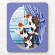 Wire Fox Terrier Parlor Pals mousepads