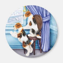 Wire Fox Terrier Parlor Pals magnets