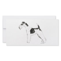 Wire Fox Terrier Photo Greeting Card