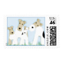 Wire Fox Terriers postage by arenasfoxterrier Wire Fox Terriers postage