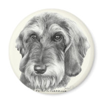Wire-Haired Dachshund Fridge Magnets