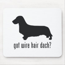 Wire Haired Dachsund Mousepads