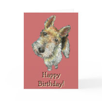 Wire-haired-fox-terrier Card