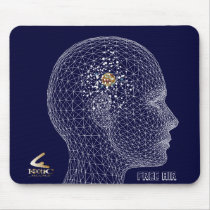Wire Head Mouse Pad mousepads by KaoticRecords Wire Head Mouse Pad mousepads