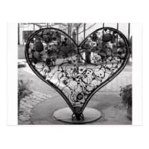 Wire Heart Postcards