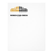 Wired For Chess (Reflective Chess Set) Letterhead Template