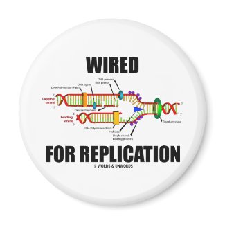 Wired For Replication (DNA Replication) magnet
