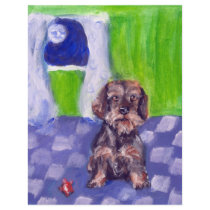 wirehaired dachsund senses smiling moon flyers