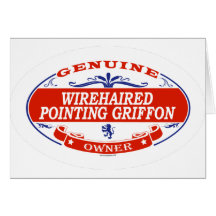 WIREHAIRED POINTING GRIFFON_ CARD