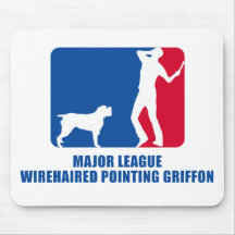 Wirehaired Pointing Griffon Mouse Mat