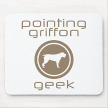 Wirehaired Pointing Griffon Mouse Mat