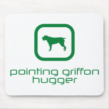 Wirehaired Pointing Griffon Mouse Mat