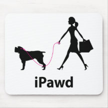 Wirehaired Pointing Griffon Mouse Mats