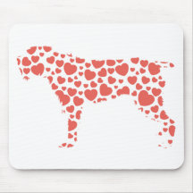 Wirehaired Pointing Griffon Mouse Pads