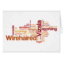 Wirehaired Vizsla Card