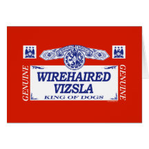 Wirehaired Vizsla Greeting Cards