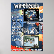 Wireheads -- Blow Stuff Up! Poster