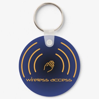 Wireless Access Christian prayer keychain by UpstreamDesigns