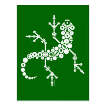 Wireless Gecko Post Cards