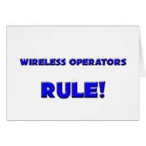 Wireless Operators Rule! cards by professions Wireless Operators Rule! cards