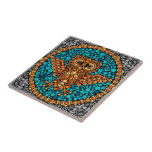 Wireless Owl, Color Perception Test, Black Tile