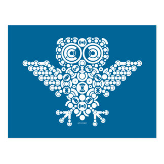 Wireless Owl Postcard