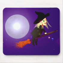 Wireless Witch mousepads