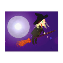 Wireless Witch postcards