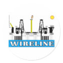Wireline, Offshore, Oil Field Sticker by boozykelly Wireline, Offshore, Oil Field Sticker