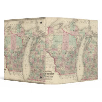 Wisconsin and Michigan 3 Ring Binders