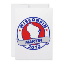 Wisconsin Andy Martin Custom Announcements