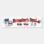 Wisconsin Anti ObamaCare – November’s Coming! Bumper Stickers