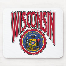 Wisconsin Arc and Seal Mousepads