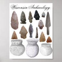 Wisconsin Archaeology Print