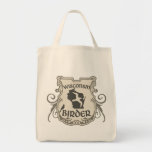 Wisconsin Birder Shield Grocery Tote