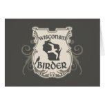 Wisconsin Birder Shield Note Card