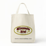 Wisconsin Brat Classic Organic Grocery Tote Tote Bag