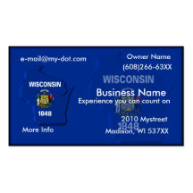 Wisconsin Business Card