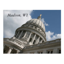 Wisconsin Capitol Postcard