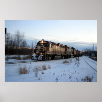 Wisconsin Central 3018 Poster