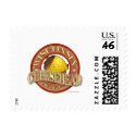 Wisconsin Cheesehead Seal stamp