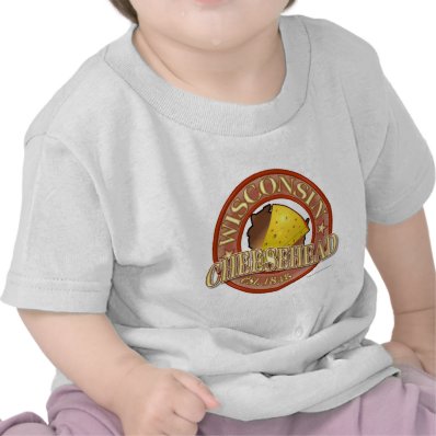Wisconsin Cheesehead Seal Tee Shirts