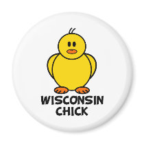 Wisconsin Chick magnets