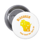 Wisconsin Come Smell Our Dairy Air Pinback Buttons