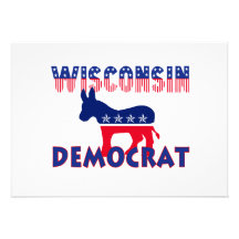 Wisconsin Democrat Personalized Invite