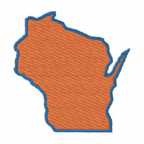 Wisconsin embroidered shirts