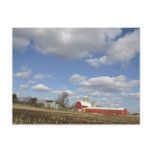 Wisconsin farm on sunny day