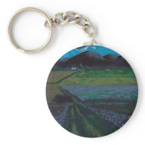 Wisconsin Fields and Farm Key Chain