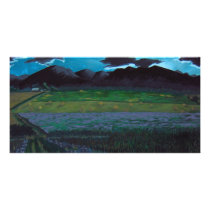 Wisconsin Fields and Farm Customized Photo Card