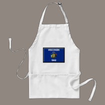 Wisconsin Flag aprons